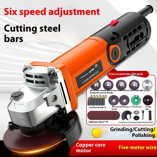 Angle Grinder AC Brushless Polishing Machine Electric Tool