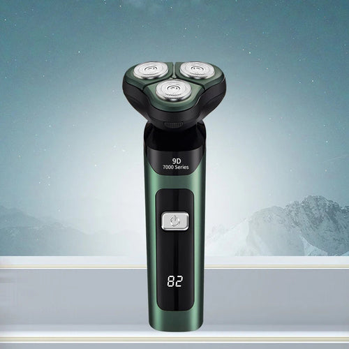 Electric Shavers for Men Portable Power Display 3D Floating Blade Full