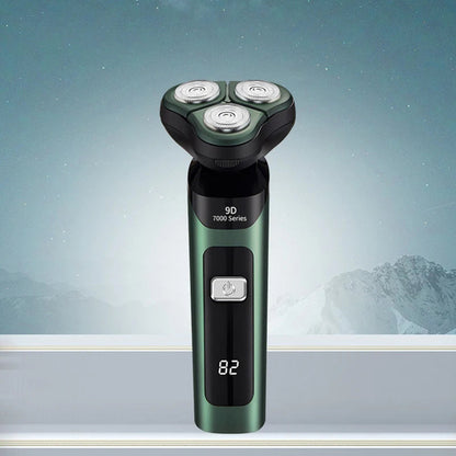 Electric Shavers for Men Portable Power Display 3D Floating Blade Full