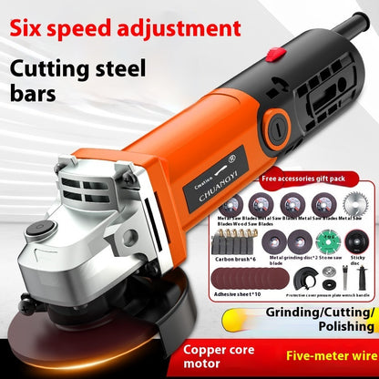 Angle Grinder AC Brushless Polishing Machine Electric Tool